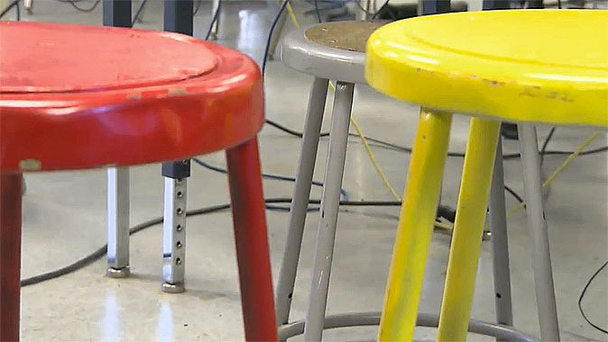 Adding Color to the Classroom .